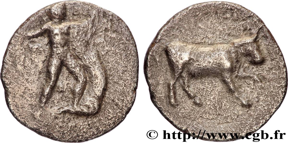 CRÈTE - PHAISTOS Statère TB+