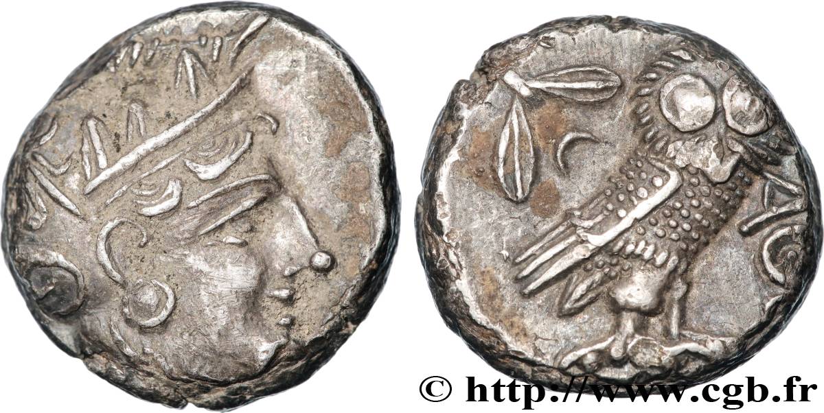 ATTICA - ATHENA Tétradrachme q.SPL