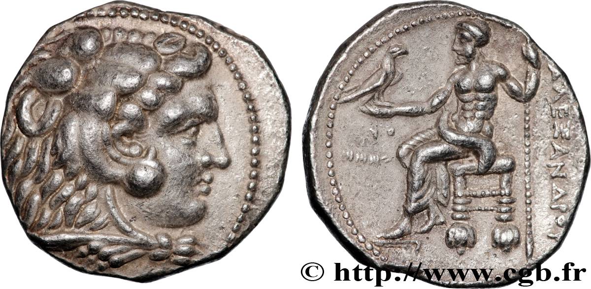 MACEDONIA - KINGDOM OF MACEDONIA - PHILIP III ARRHIDAEUS Tétradrachme AU/AU