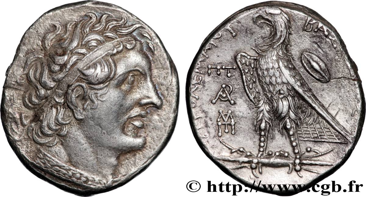 EGYPT - LAGID OR PTOLEMAIC KINGDOM - PTOLEMY II PHILADELPHUS Tétradrachme AU/AU