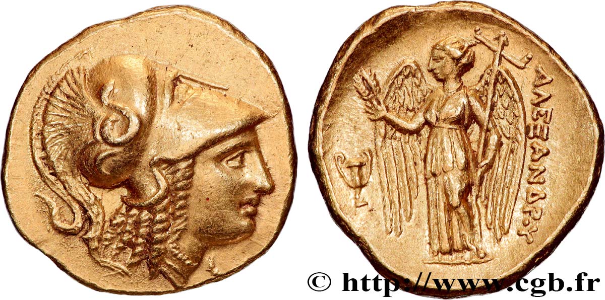 MACÉDOINE - ROYAUME DE MACÉDOINE - ALEXANDRE III LE GRAND Statère d or SUP