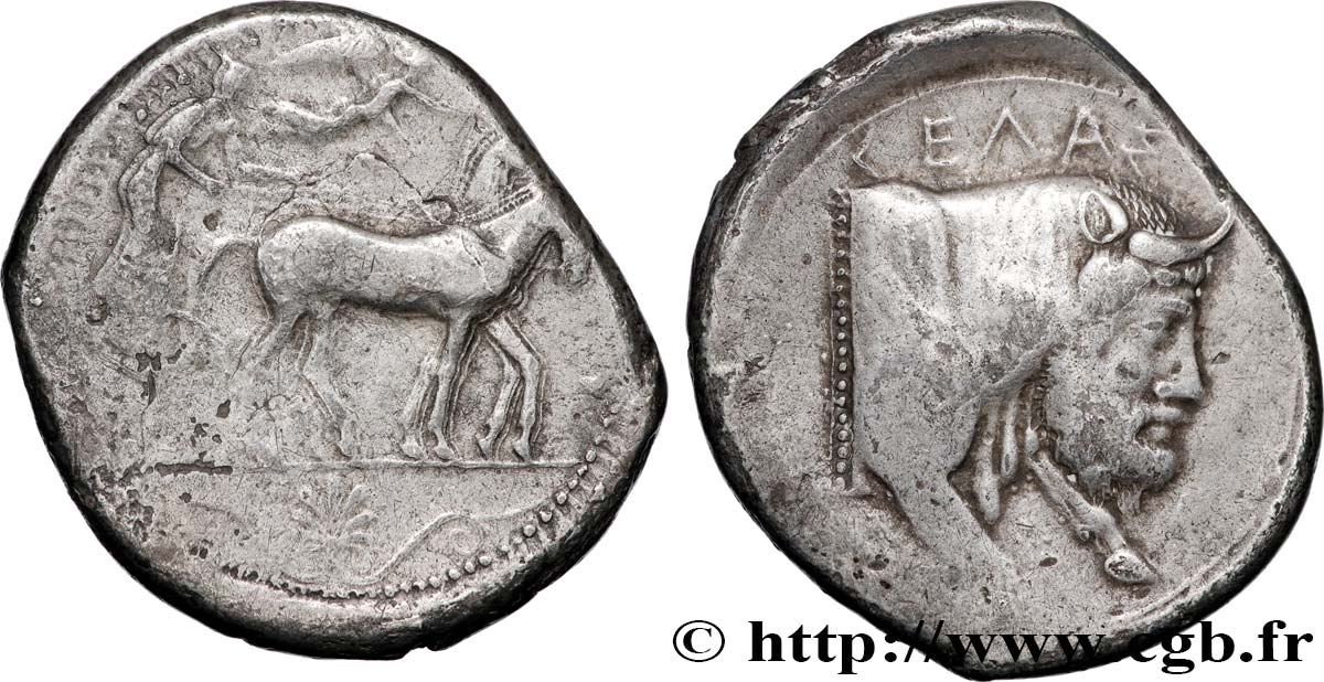 SICILY - GELA Tétradrachme VF/XF