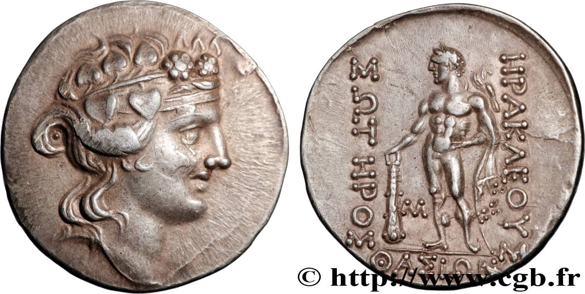 THRACIA - THRACIAN ISLANDS - THASOS Tétradrachme AU/AU