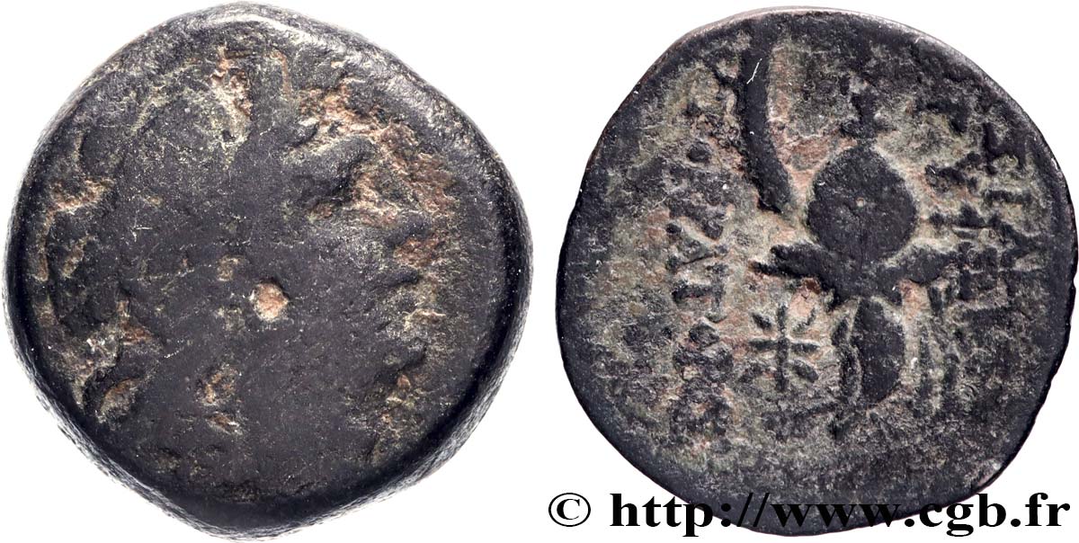 SYRIA - SELEUKID KINGDOM - TRYPHON Chalque VF