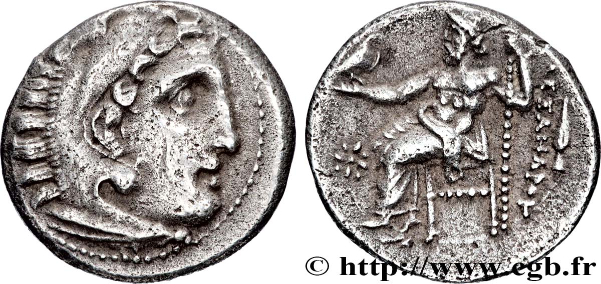 MAKEDONIEN - MAKEDONISCHE KÖNIGE - PHILIPP III ARRHIDAIOS Drachme SS