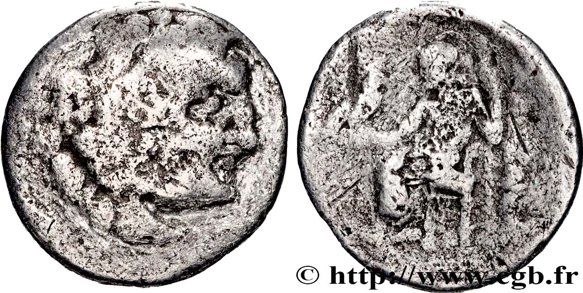 MACEDONIA - MACEDONIAN KINGDOM - ANTIGONUS MONOPHTALMUS Drachme VF