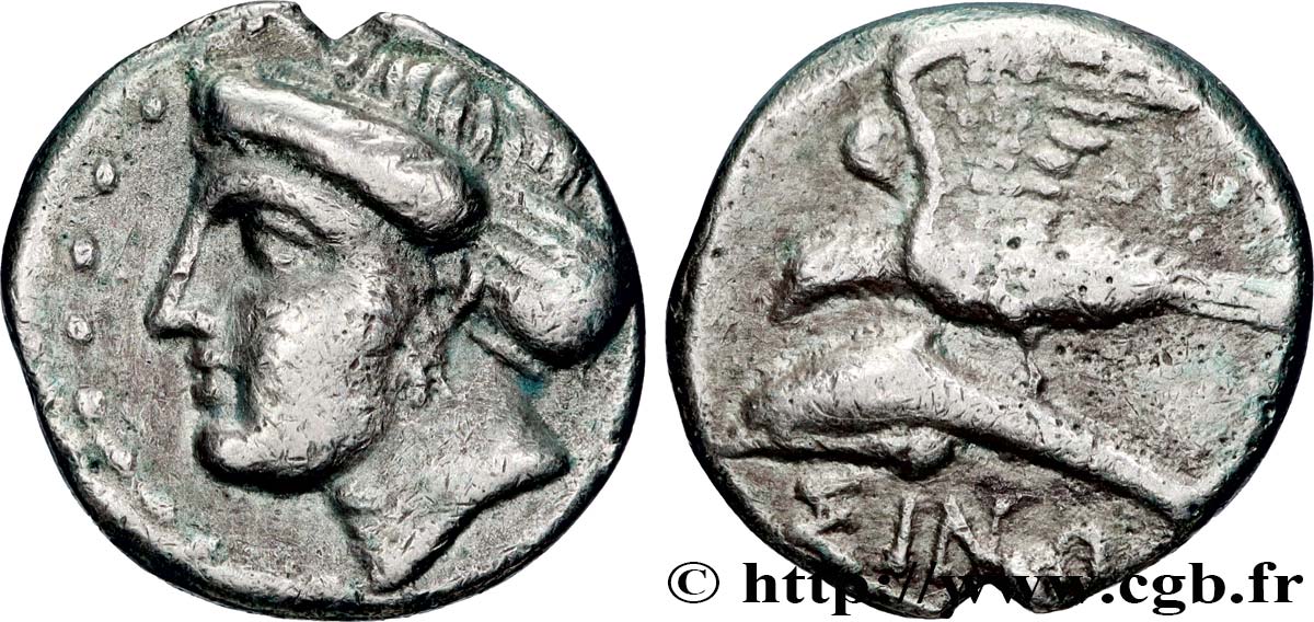 PAPHLAGONIE - SINOPE Drachme TTB+/TTB