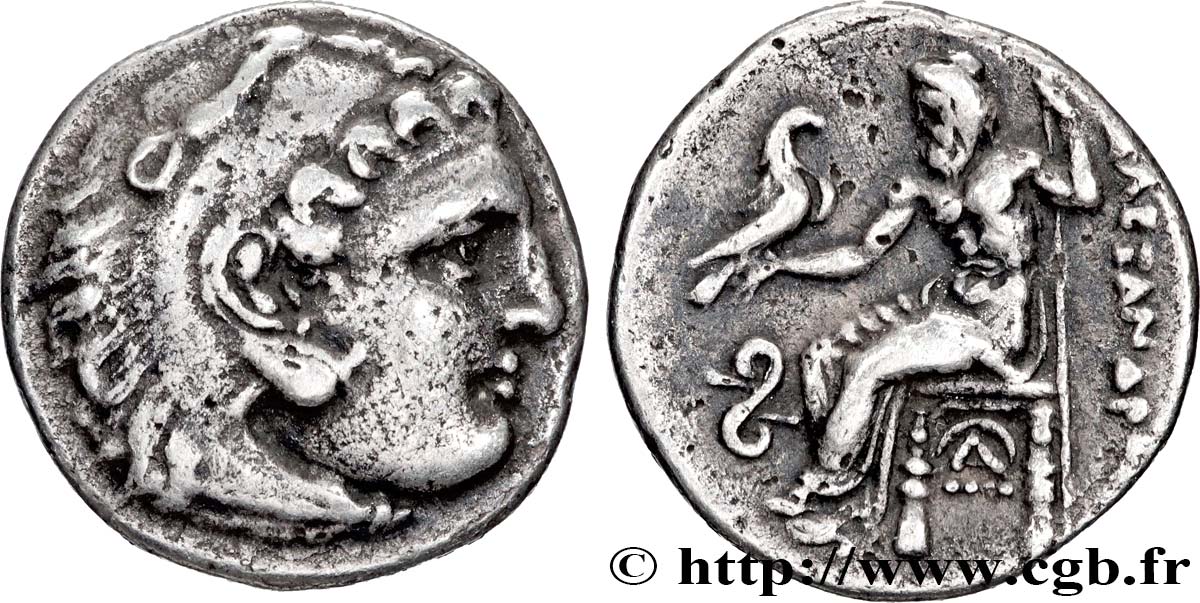 MACEDONIA - KINGDOM OF MACEDONIA - PHILIP III ARRHIDAEUS Drachme XF