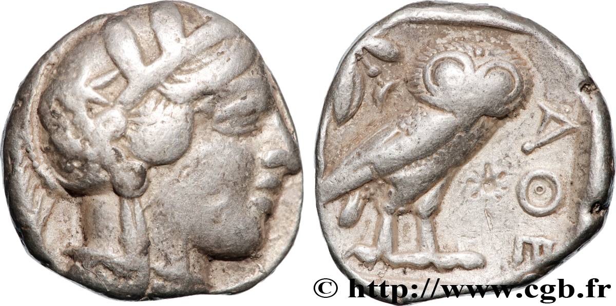 ÁTICA - ATHENAS Tétradrachme MBC