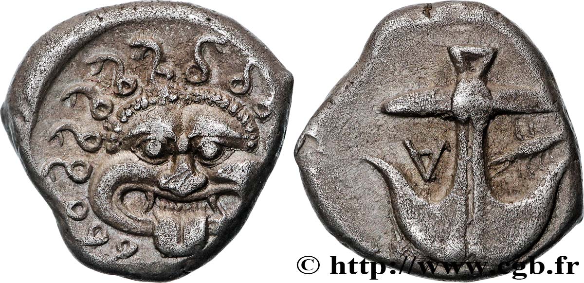 THRACE - APOLLONIA PONTICA Drachme SUP/TTB+