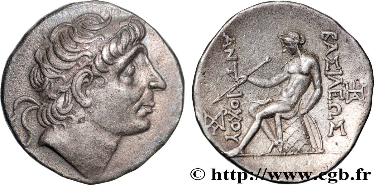 SYRIE - ROYAUME SÉLEUCIDE - ANTIOCHUS II THÉOS Tétradrachme SUP