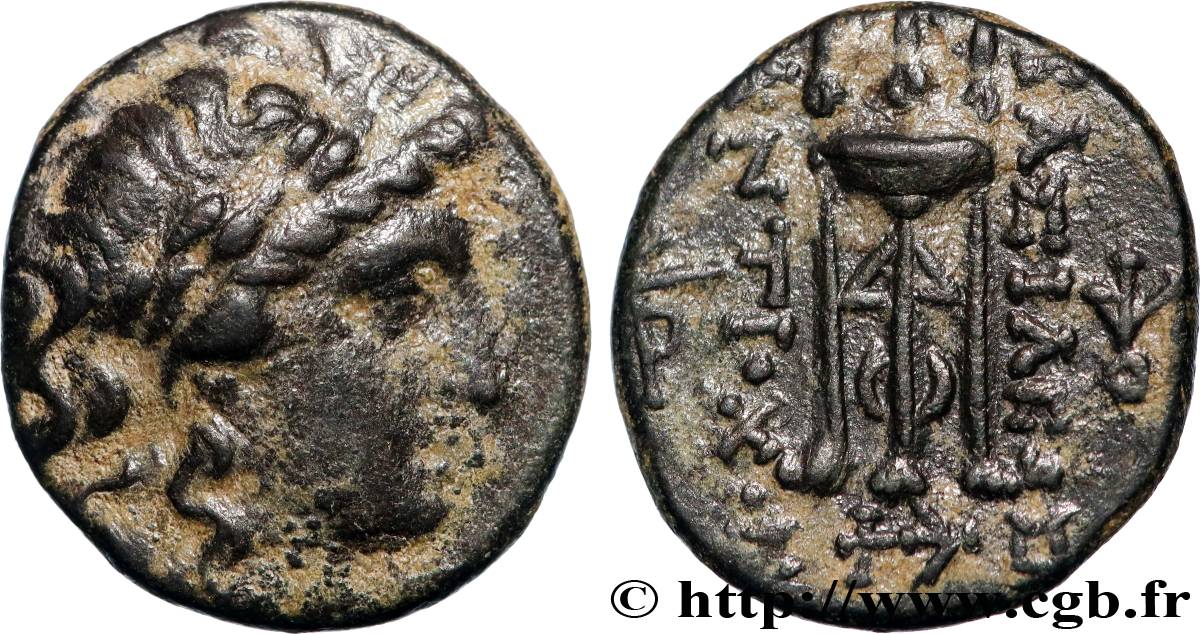 SYRIE - ROYAUME SÉLEUCIDE - ANTIOCHUS II THÉOS Demi-unité TTB