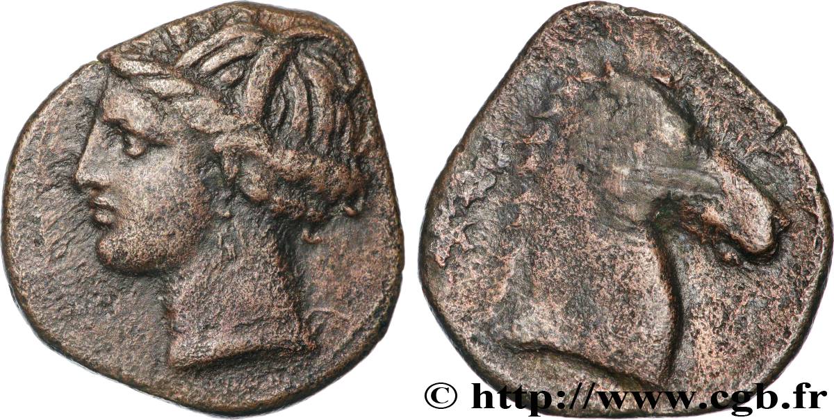 ZEUGITANE - CARTHAGE Shekel TTB