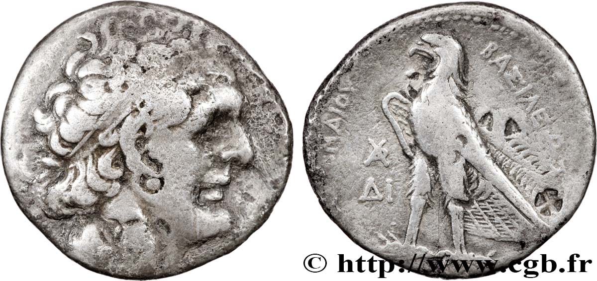 ÉGYPTE - ROYAUME LAGIDE - PTOLÉMÉE II PHILADELPHE Tétradrachme TTB