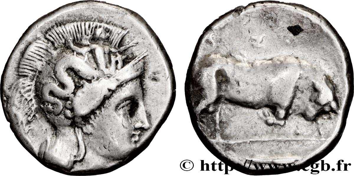 LUCANIE - THURIUM Nomos, statère ou didrachme TTB