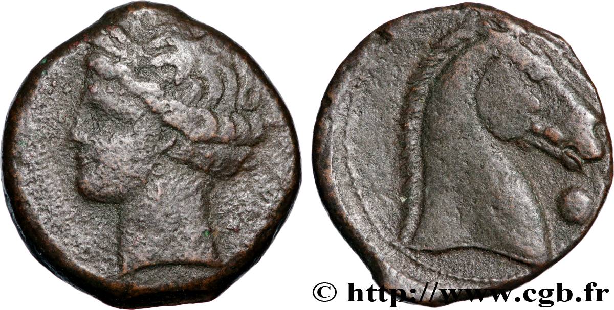 ZEUGITANE - CARTHAGE Shekel TTB