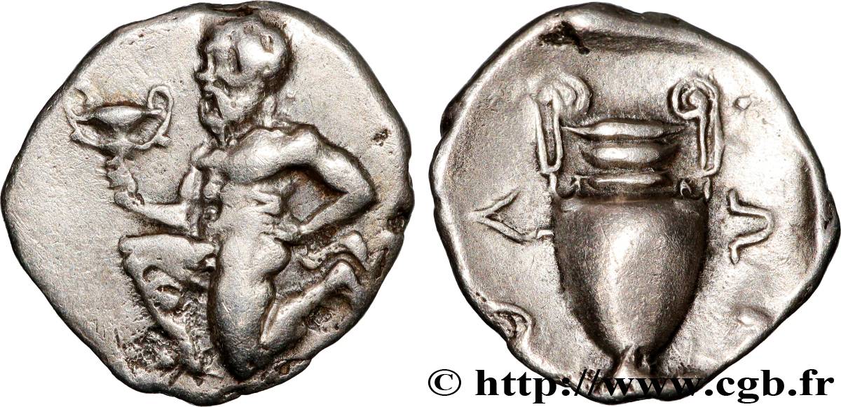 THRACIA - THRACIAN ISLANDS - THASOS Trihemiobole AU