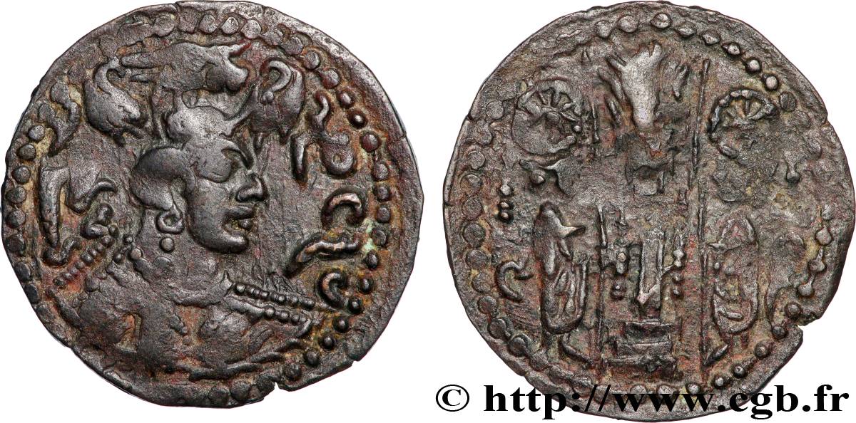 HUNO EFTALITO Drachme MBC/BC+