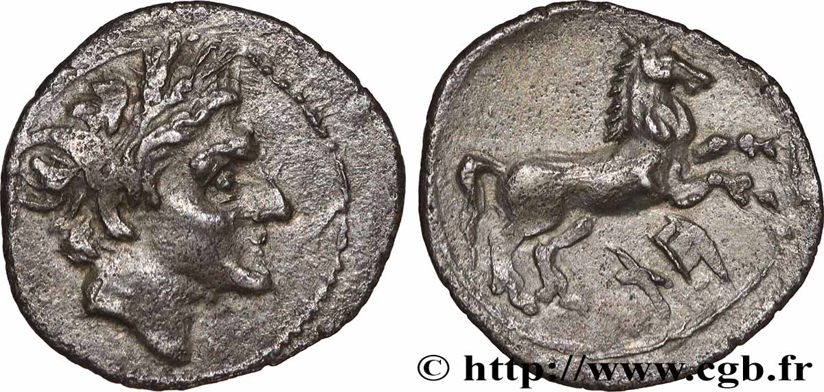 SIZILIEN - AKRAGAS Quart de shekel fVZ