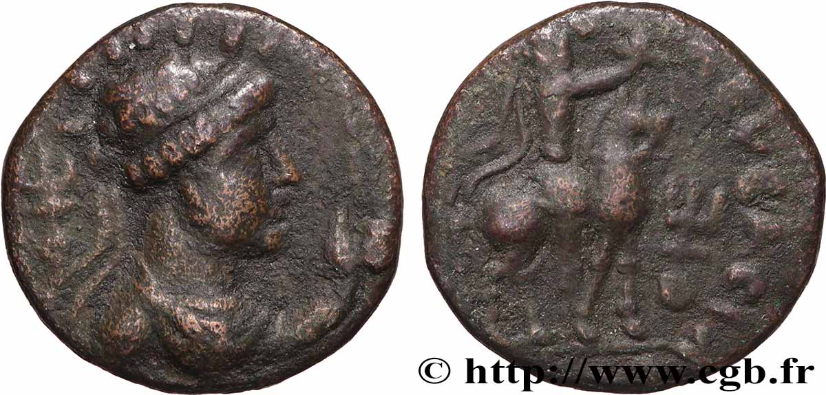 INDO-PARTHIA - INDO-PARTHIAN KINGDOM - UNKNOWN KING Tétradrachme XF