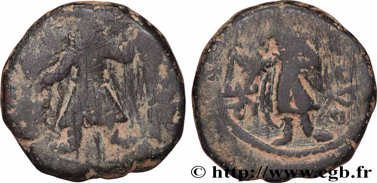 KUSHAN - KUSHAN KINGDOM - KANISHKA Tétradrachme VF