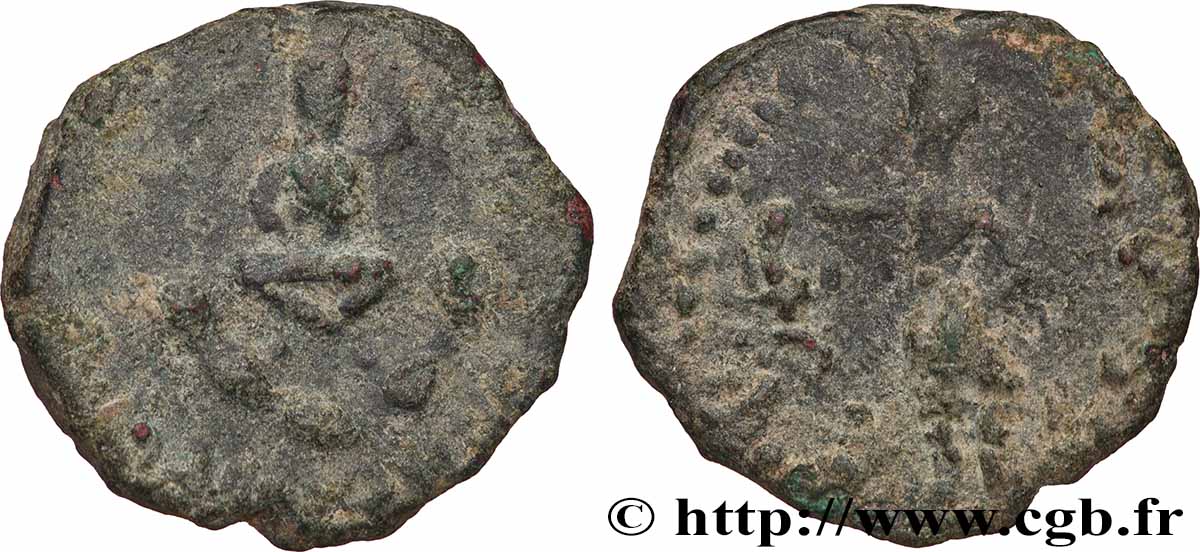 KUSHAN EMPIRE - HUVISHKA Tetradrachme VF