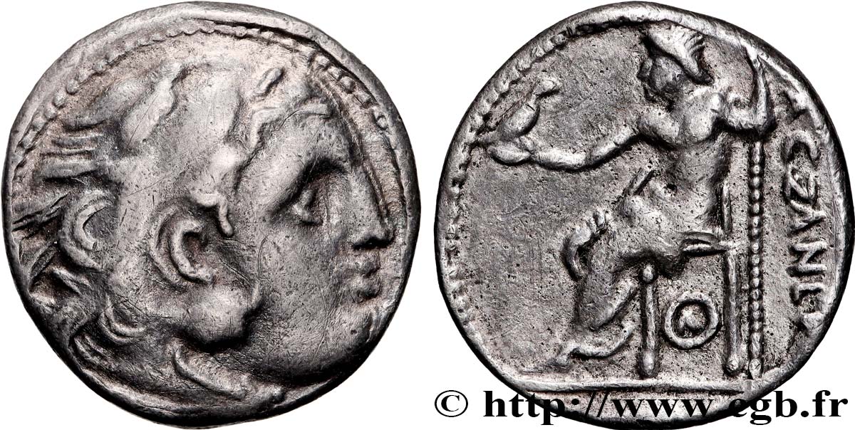 MACEDONIA - REGNO DI MACEDONIA - DEMETRIOS POLIORCETES Drachme q.SPL/BB