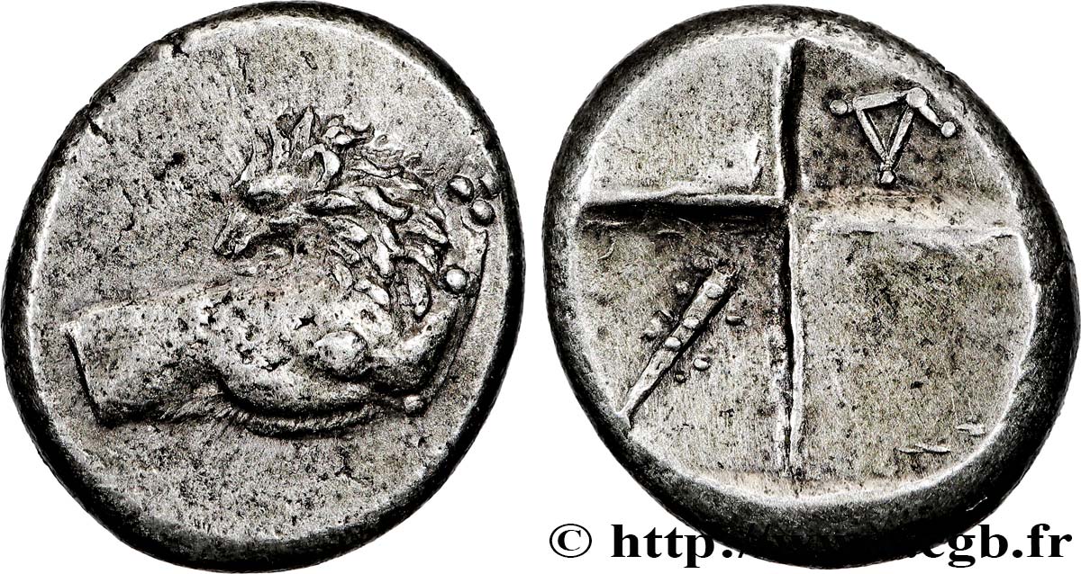 THRACE - CHERCHONÈSE DE THRACE - CHERRONESOS Hemidrachme ou tetrobole TTB+