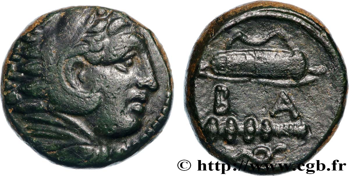 MACÉDOINE - ROYAUME DE MACÉDOINE - ALEXANDRE III LE GRAND Unité TTB+