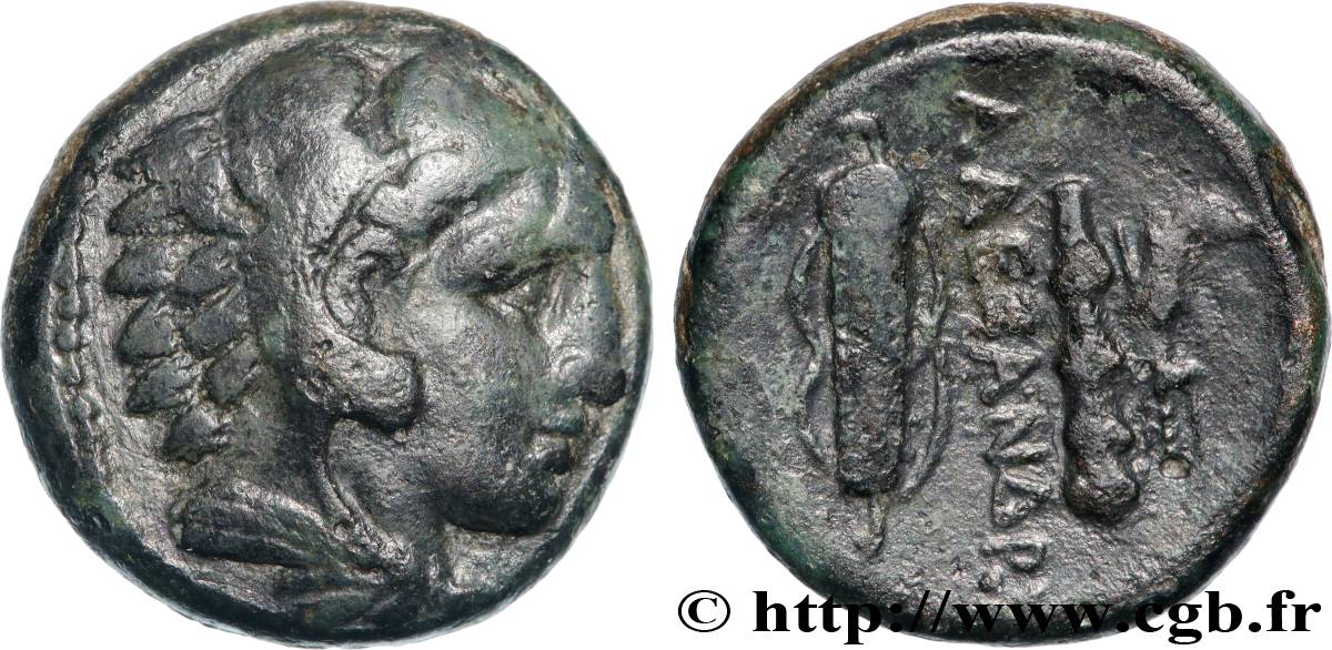 MACÉDOINE - ROYAUME DE MACÉDOINE - ALEXANDRE III LE GRAND Unité TTB