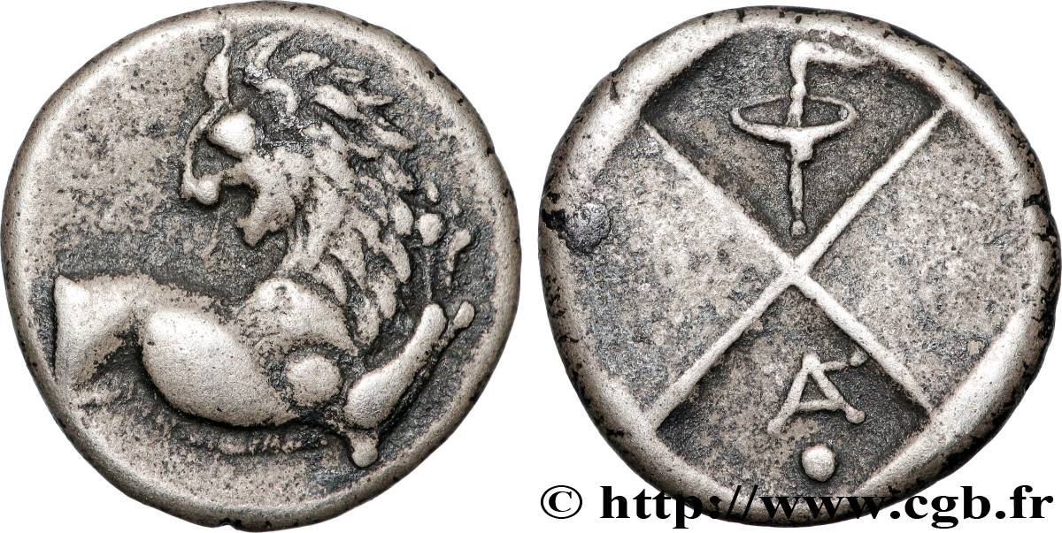 THRACE - CHERCHONÈSE DE THRACE - CHERRONESOS Hemidrachme ou tetrobole TTB+