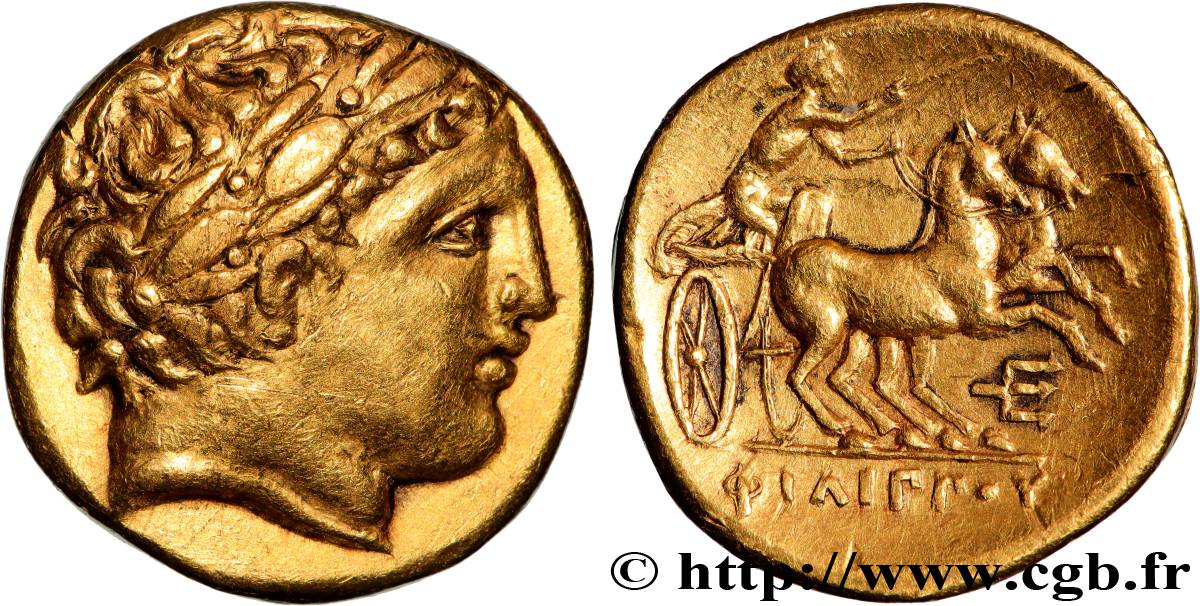 ROYAUME DE MACEDOINE - PHILIPPE III Statère d or q.SPL