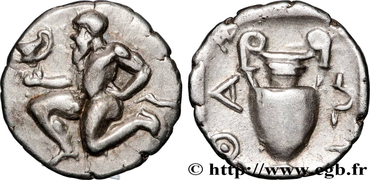 THRACE - ILES DE THRACE - THASOS Trihemiobole TTB+