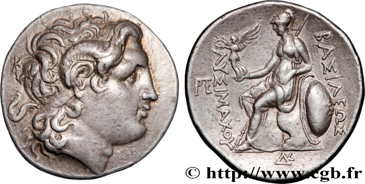 THRACE - ROYAUME DE THRACE - LYSIMAQUE Tétradrachme SUP/TTB+