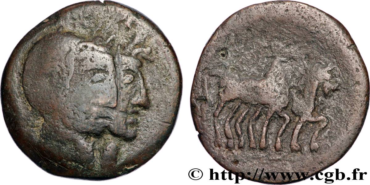 NUMIDIA - RUSICADE Triple shekel MB