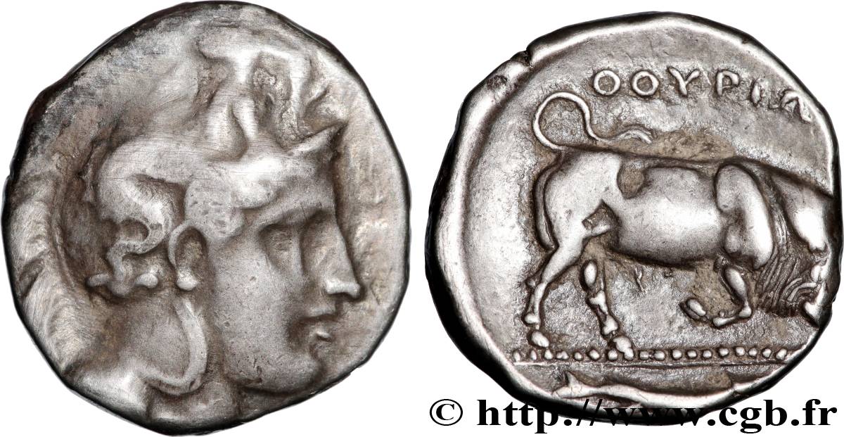 LUCANIE - THURIUM Nomos, statère ou didrachme TTB/TTB+