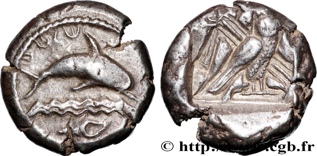 PHÉNICIE - TYR Shekel TTB+