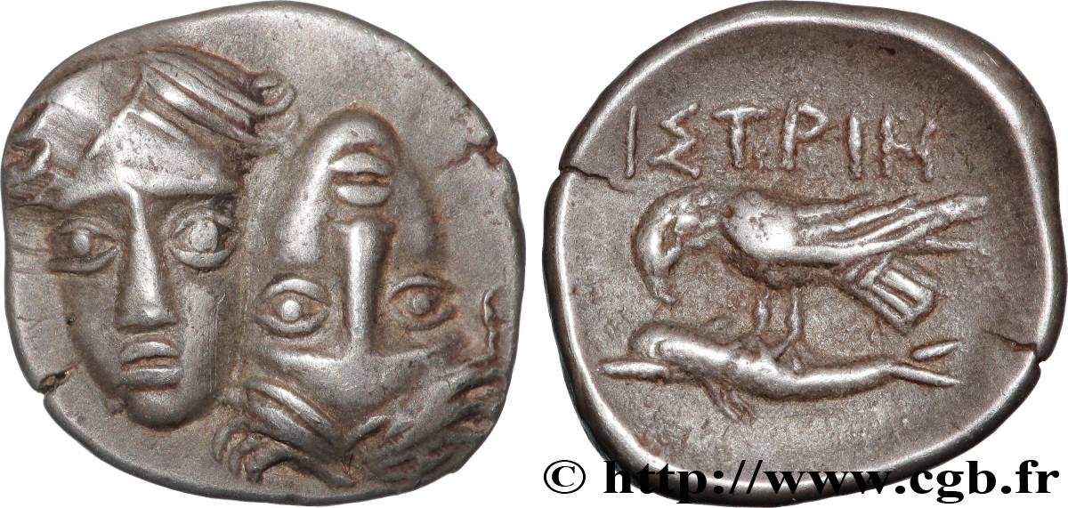 THRACE - ISTROS Trihemiobole TTB+