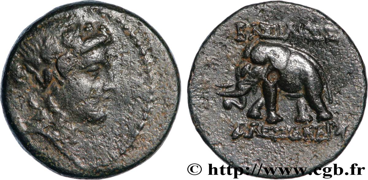 SYRIEN - SELEUKIDISCHES KÖNIGREICH - ALEXANDER I BALAS Hemichalque SS