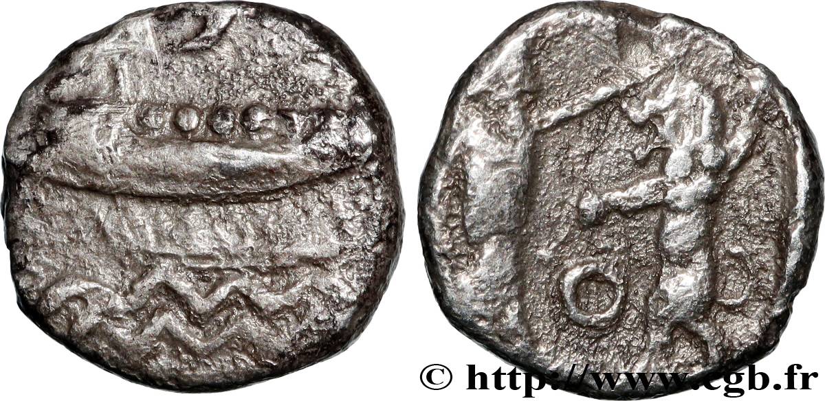 PHÉNICIE - SIDON Seizième de shekel TTB