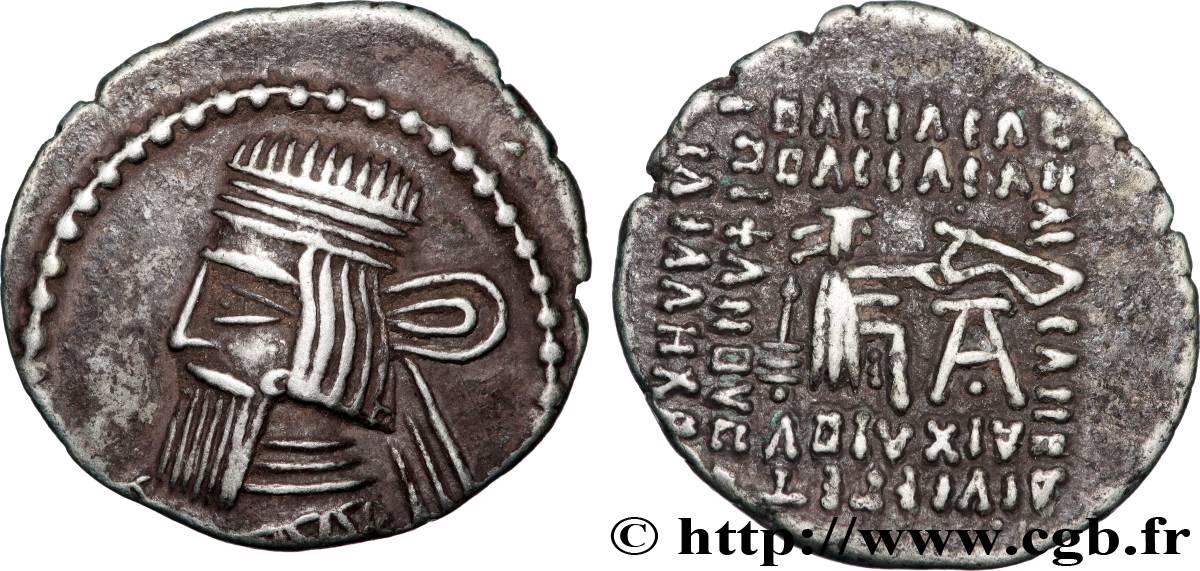 ROYAUME PARTHE - ARTABAN III Drachme TTB+