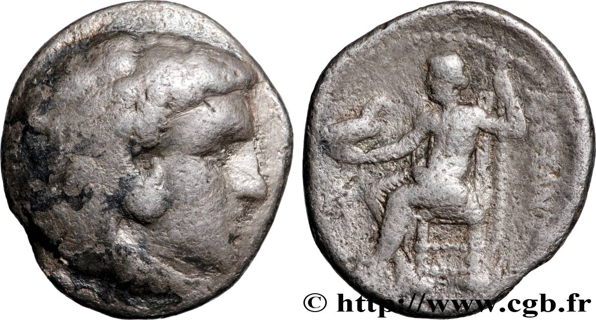 ROYAUME DE MACEDOINE - PHILIPPE III Tétradrachme q.BB