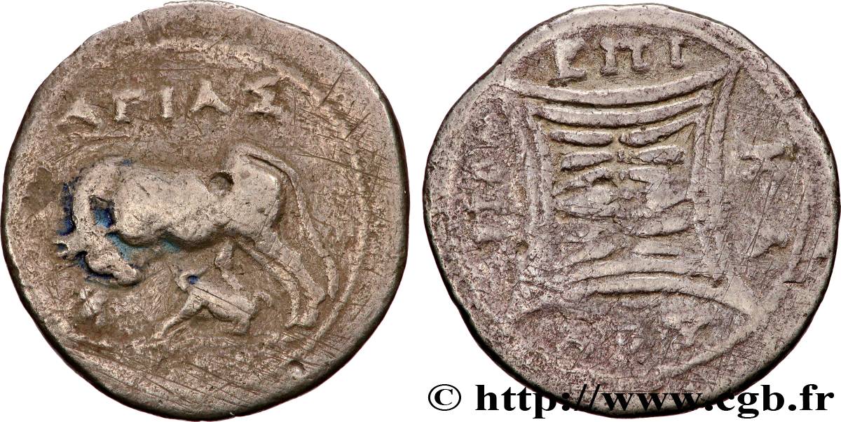 ILLYRIE - APOLLONIA Drachme TTB