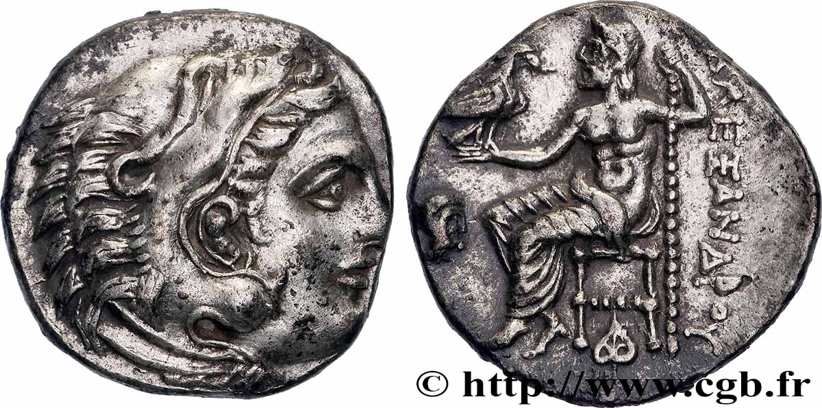 MACÉDOINE - ROYAUME DE MACÉDOINE - ANTIGONE LE BORGNE Drachme TTB+