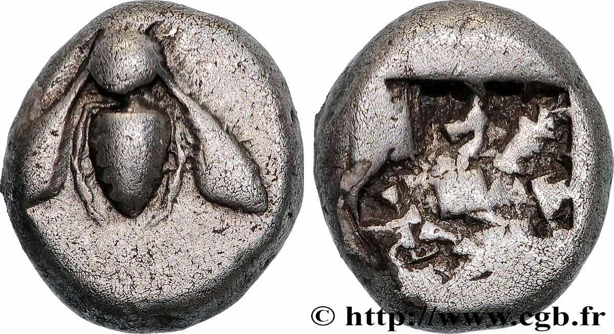 IONIE - ÉPHÈSE Hemidrachme TTB