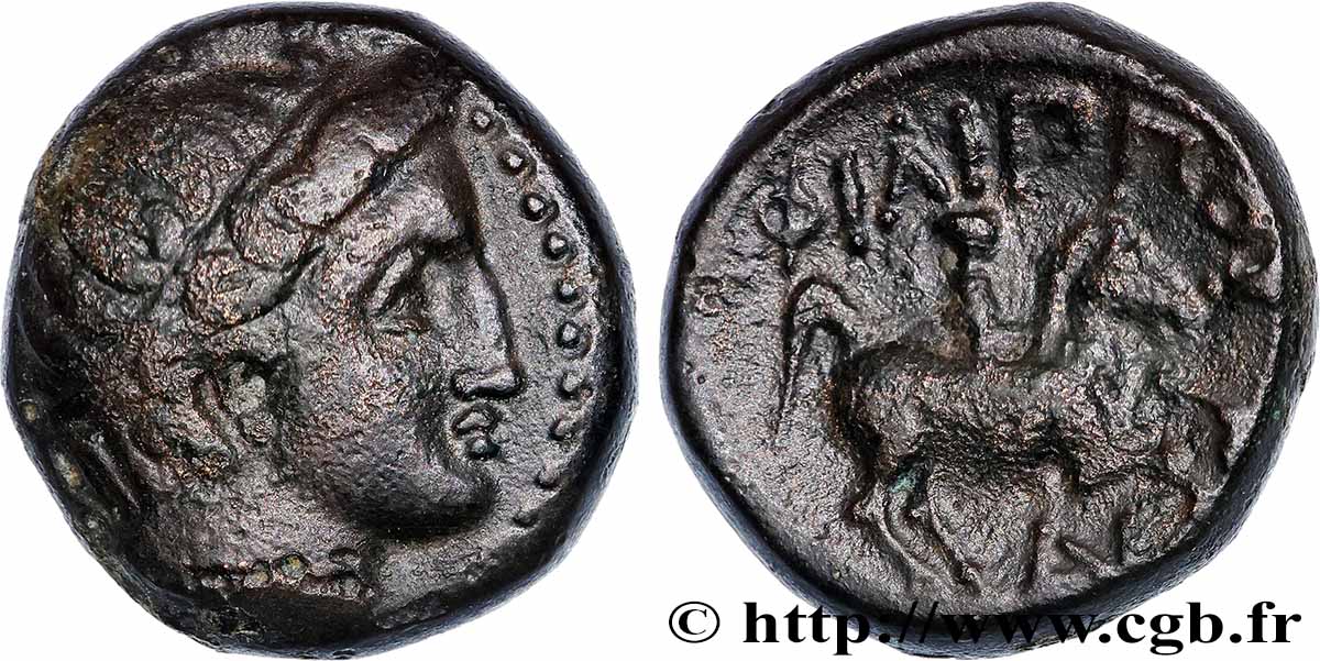 MACÉDOINE - ROYAUME DE MACÉDOINE - PHILIPPE II Unité TTB