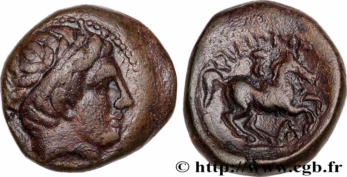 MACÉDOINE - ROYAUME DE MACÉDOINE - PHILIPPE II Unité TTB
