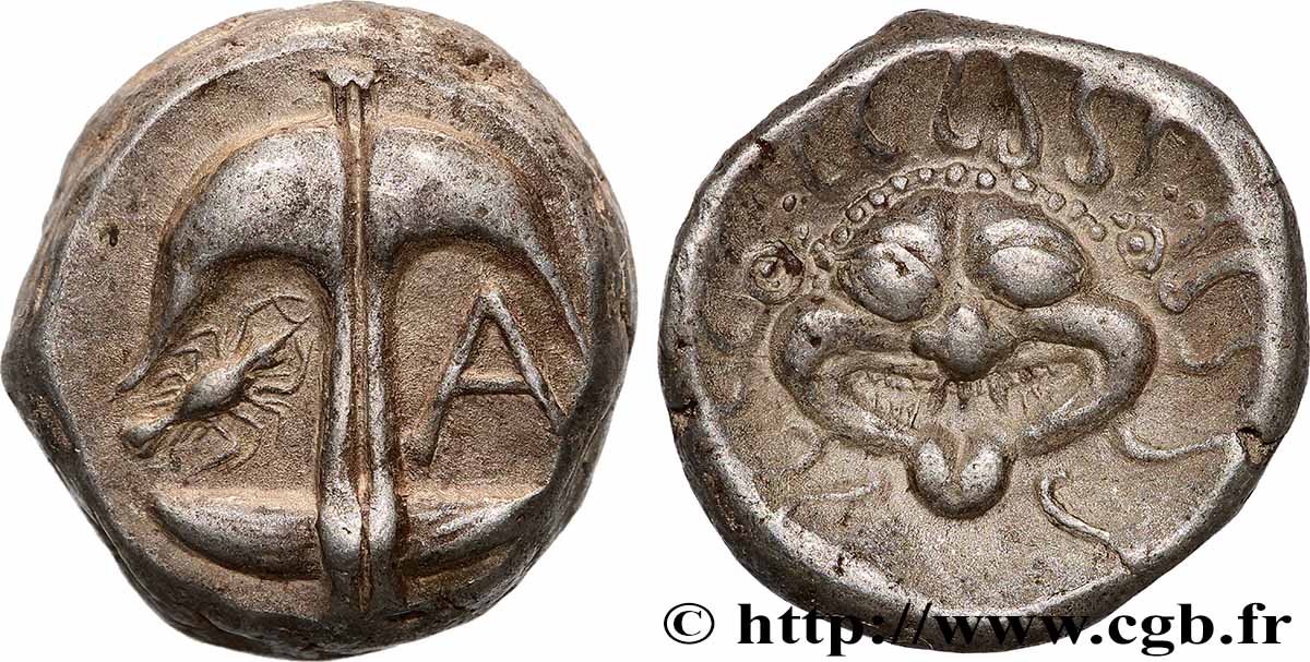THRACE - APOLLONIA PONTICA Drachme TTB+/TTB