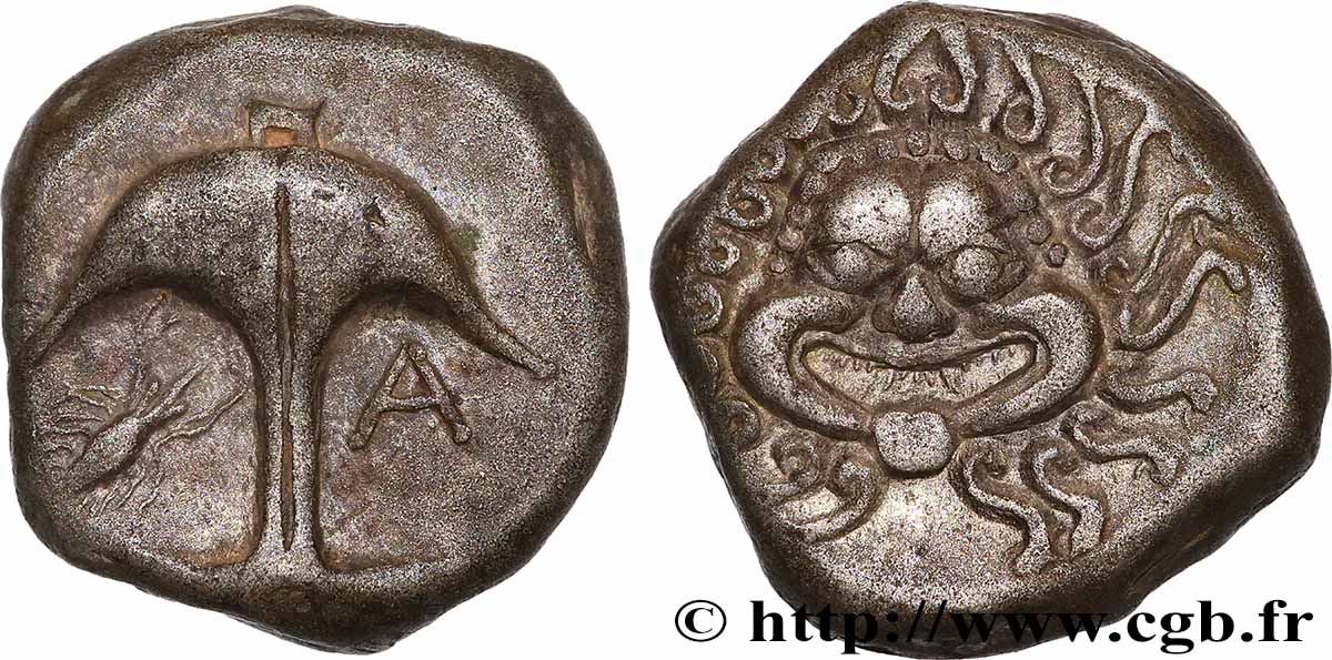 THRACE - APOLLONIA PONTICA Drachme TTB+/TTB