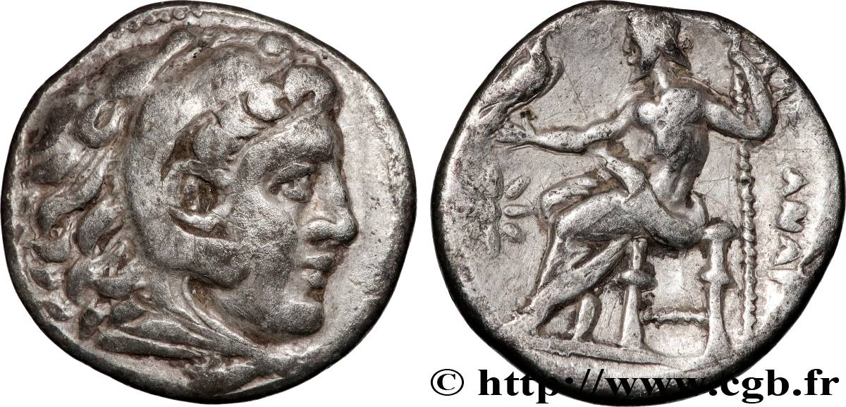 MACÉDOINE - ROYAUME DE MACÉDOINE - PHILIPPE III ARRHIDÉE Drachme TTB